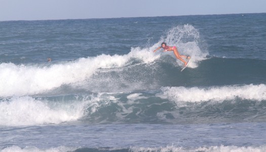 Lorena Fica debuta en el paraíso: “Praia do Forte Pro”