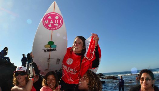 Sofía Mulánovich es la flamante campeona del “Maui And Sons Pichilemu Womans Pro”