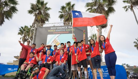 Chile finaliza con el 4to lugar en el Mundial de Surf Adaptado