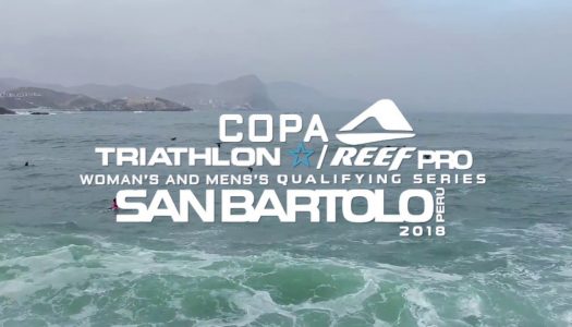 Alonso Correa y Dominic Barona se coronaron en la Triathlon Sport Reef Pro en Perú