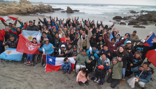 El surf adaptado se tomó las olas de El Quisco