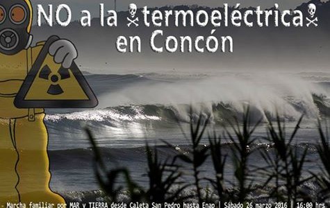 No a la termoeléctrica en Con Con