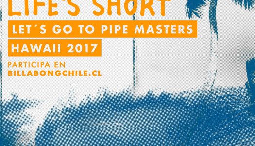 Acompaña a un Master chileno al Billabong Pipe Masters en Hawaii