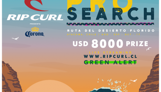 Alerta Verde para el Rip Curl Pro Search 2017 en Chañaral